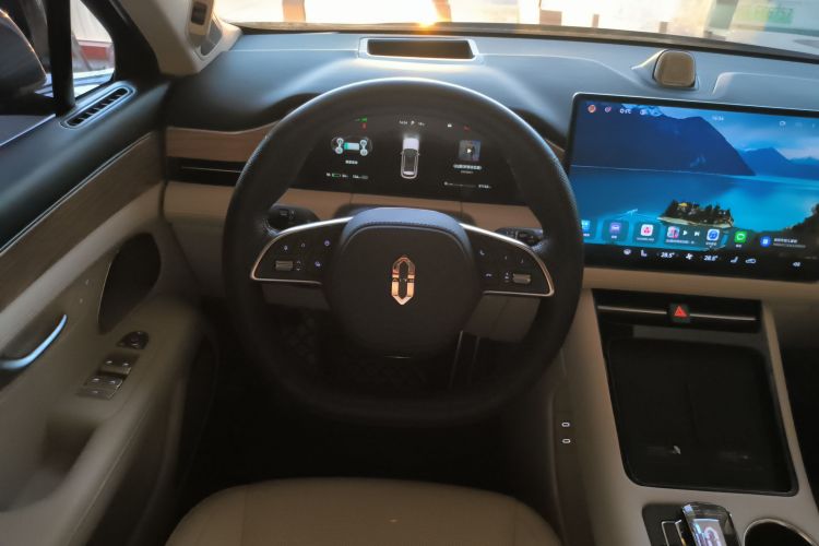 鸿蒙智行 问界M5 2023款 纯电四驱智驾版中控内饰13