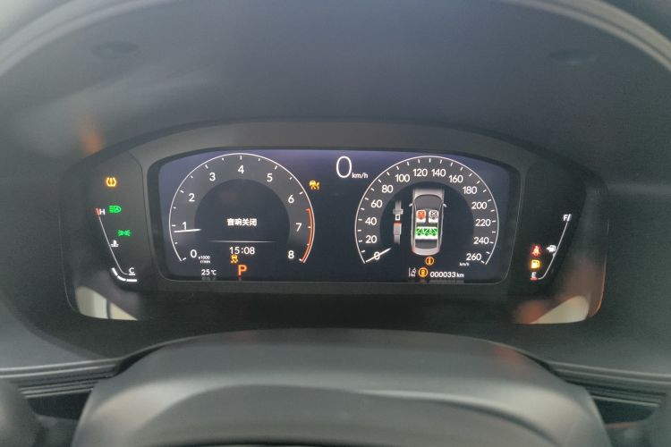 本田 思域 2022款 240TURBO CVT劲动版中控内饰14