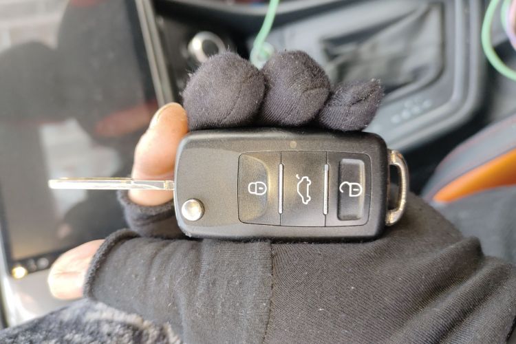 大众 朗逸 2017款 1.6L 自动风尚版中控内饰7001