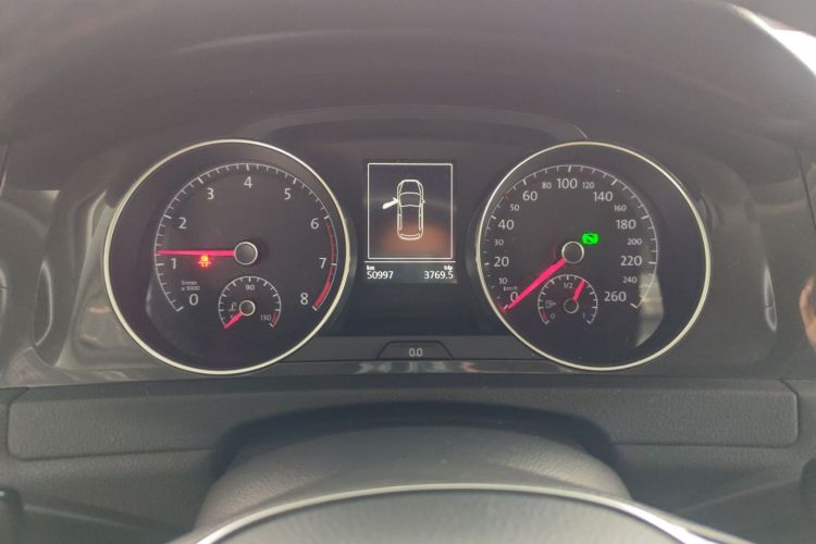 大众 高尔夫 2018款 1.6L 自动舒适型中控内饰14