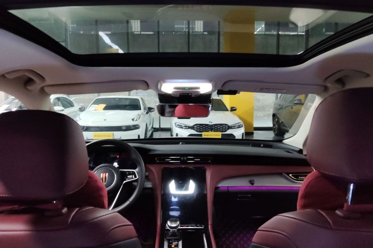 红旗H5 2023款 2.0T 自动智联旗畅版中控内饰22