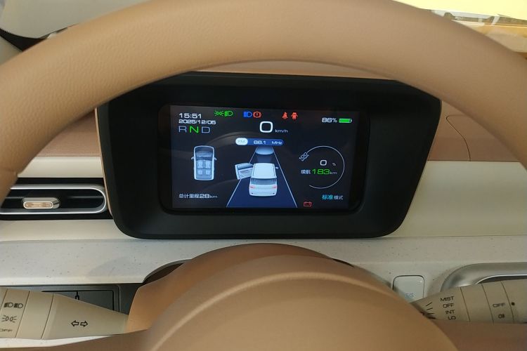 五菱汽车 宏光MINIEV 2024款 第三代 215km 青春版中控内饰14