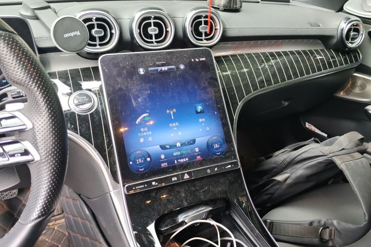 奔驰C级 2022款 C 200 L 运动版中控内饰16