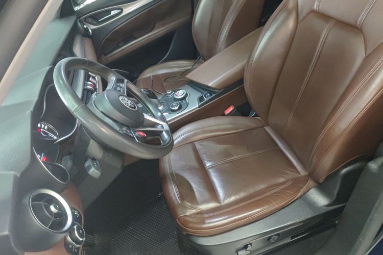 阿尔法·罗密欧 Stelvio斯坦维 2017款 2.0T 200HP 精英版中控内饰19