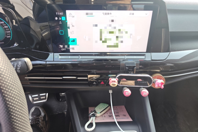 大众 高尔夫 2023款 改款 280TSI DSG R-Line中控内饰16