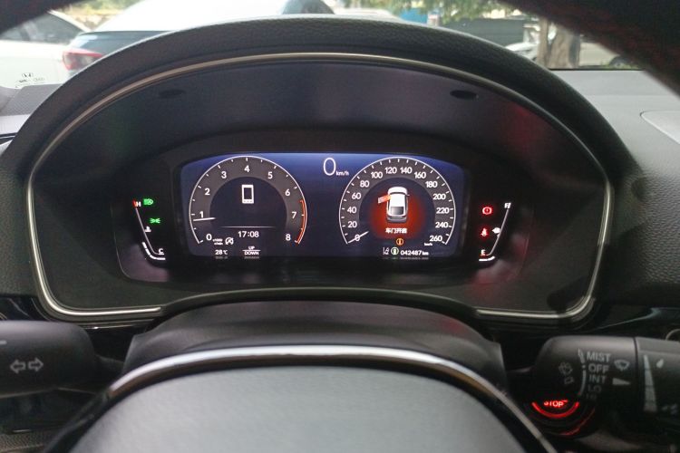 本田 思域 2023款 HATCHBACK 240TURBO 手动极劲版中控内饰14