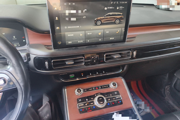 林肯 飞行家 2020款 3.0T V6 四驱尊享版中控内饰16