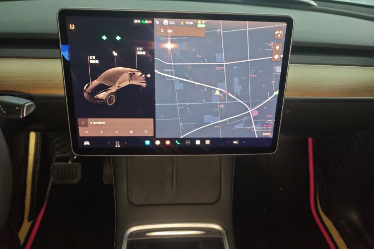 特斯拉 Model Y 2021款 标准续航后驱版中控内饰16