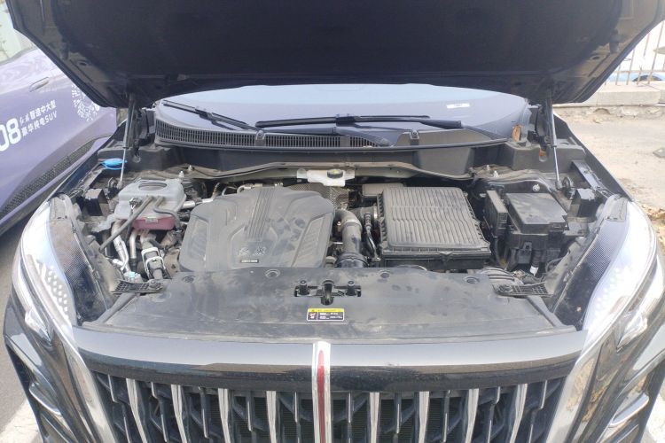 红旗HS3 PHEV 2024款 PHEV 115km 劲为版机舱底盘24