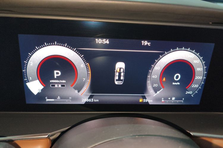 日产 探陆 2024款 380VC-TURBO 四驱智驾版 6座中控内饰14