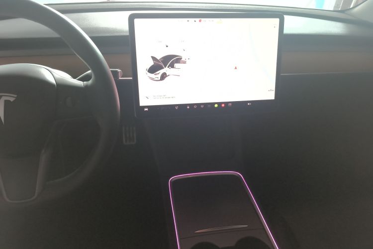 特斯拉 Model 3 2021款 改款 标准续航后驱升级版 3D1中控内饰16
