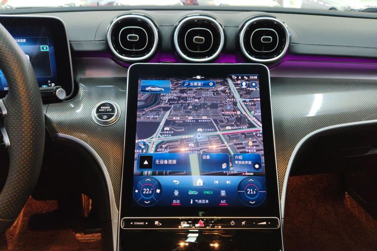 奔驰C级 2023款 改款二 C 260 L 运动版中控内饰16