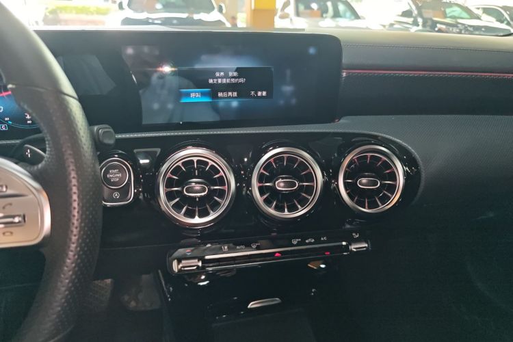 奔驰A级 2021款 A 200 L 运动轿车时尚型中控内饰16