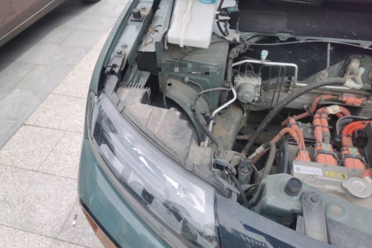 东风纳米EX1 2023款 PRO 轻风版闪电型局部细节9006