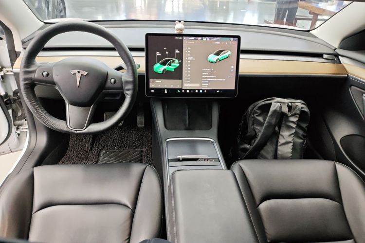 特斯拉 Model 3 2021款 标准续航后驱升级版中控内饰12
