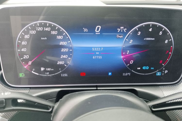 奔驰C级 2022款 改款 C 260 L 运动版局部细节14