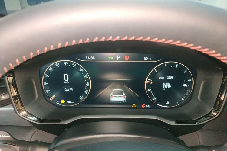 领克05 2020款 2.0TD 四驱劲Plus中控内饰14