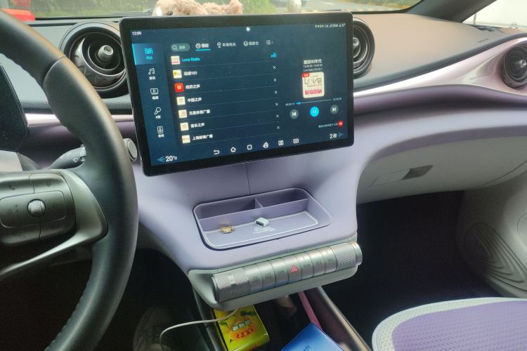 比亚迪 海豚 2021款 405km 时尚版中控内饰16