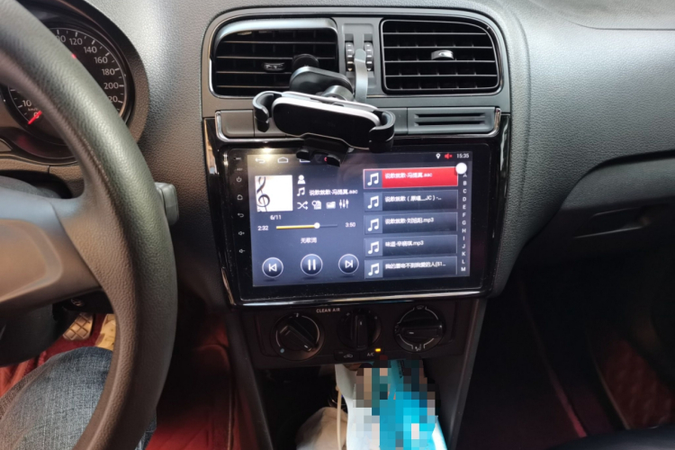 大众 Polo 2016款 1.4L 手动风尚型中控内饰16