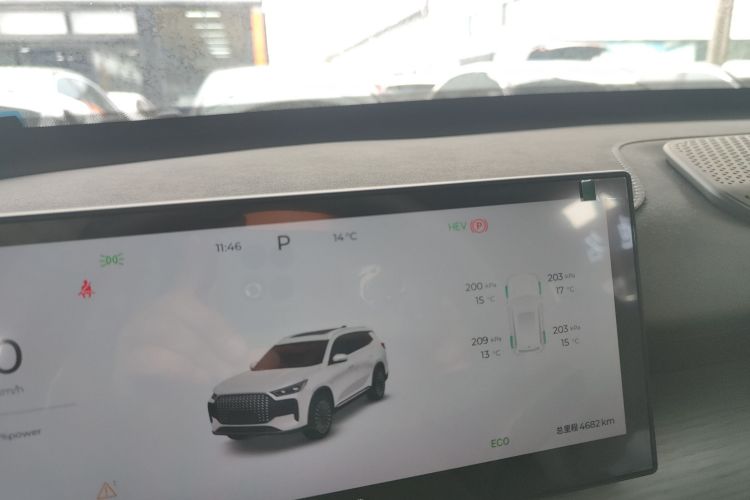 奇瑞 风云T8 2025款 1.5T 130km 舒适版5座中控内饰14