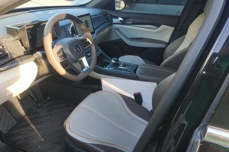 比亚迪 秦PLUS 2024款 荣耀版 DM-i 120KM领先型中控内饰19