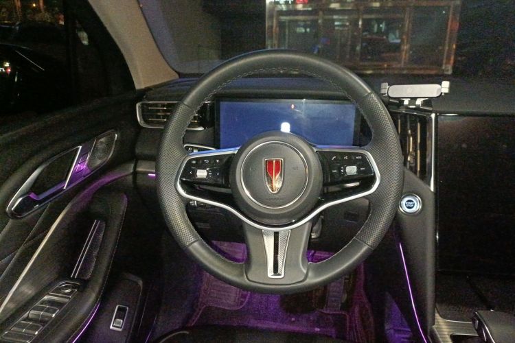 红旗HS7 PHEV 2024款 2.0T PHEV 四驱旗畅版 7座中控内饰13