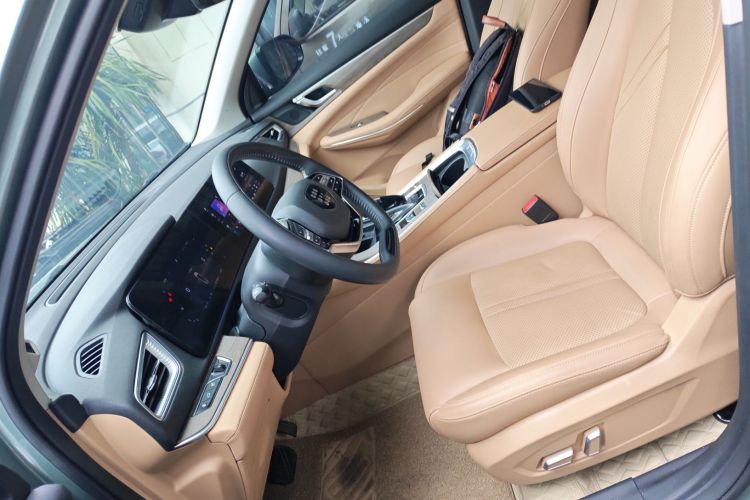 蓝电E5 2023款 1.5L DE-i 110KM旗舰型 7座中控内饰19