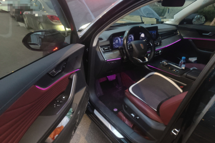 红旗HS5 2023款 2.0T 四驱旗享Pro版中控内饰20