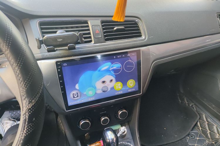 大众 朗逸 2017款 1.6L 自动风尚版中控内饰16