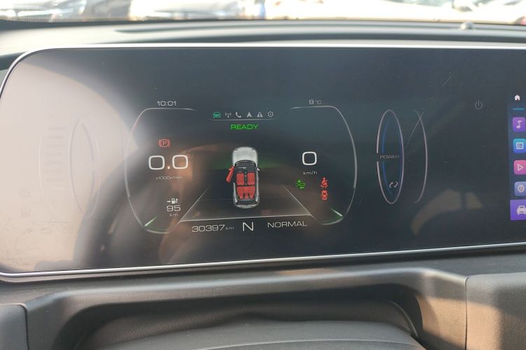 欧拉好猫 2021款 400km标准续航 雅典娜版 磷酸铁锂中控内饰14