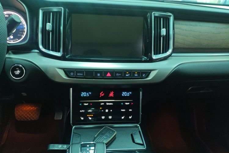 红旗HS7 2022款 3.0T 自动四驱智联旗畅版 五座中控内饰16