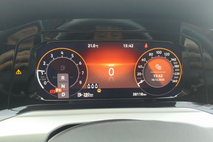 大众 高尔夫 2021款 280TSI DSG Pro中控内饰14