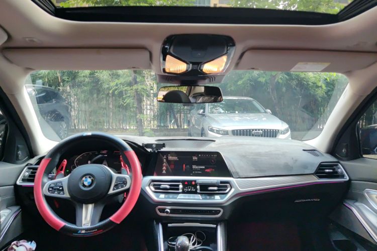 宝马3系 2020款 改款 325Li M运动曜夜套装中控内饰7002