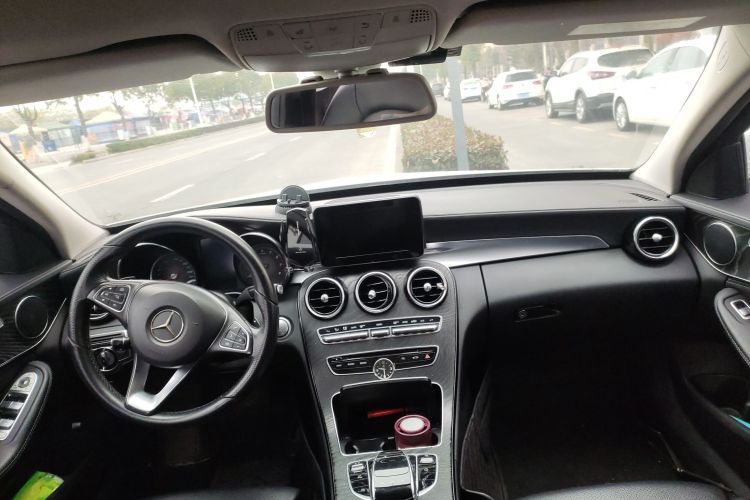 奔驰C级 2016款 C 200 L 运动型中控内饰12