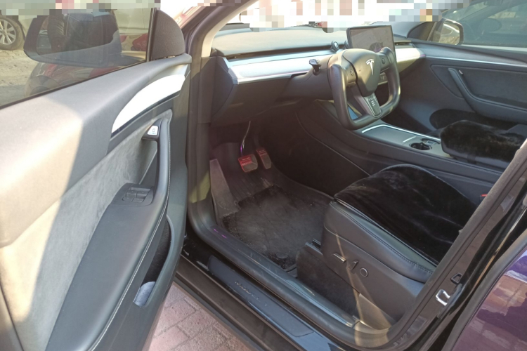 特斯拉 Model Y 2023款 长续航全轮驱动版中控内饰7003