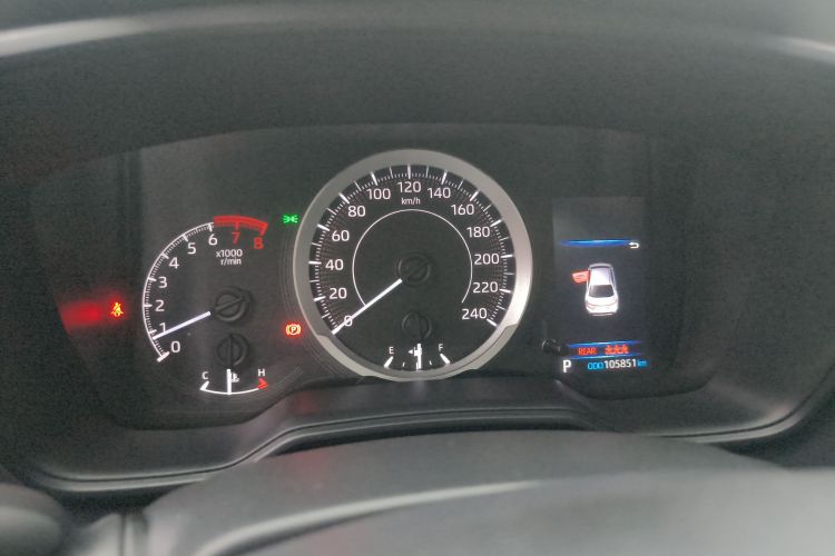 丰田 雷凌 2019款 185T CVT豪华版 国VI中控内饰14