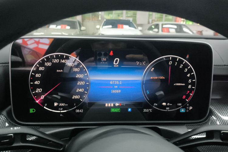 奔驰C级新能源 2024款 改款三 C 350 eL中控内饰14