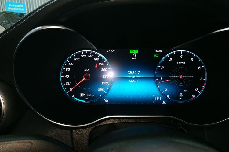 奔驰C级 2019款 改款 C 260 L中控内饰14