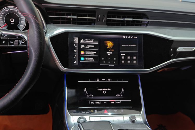 奥迪A6L 2023款 40 TFSI 豪华动感型中控内饰16