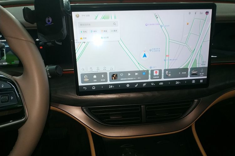 腾势D9 2022款 DM-i 1040 尊贵型中控内饰16