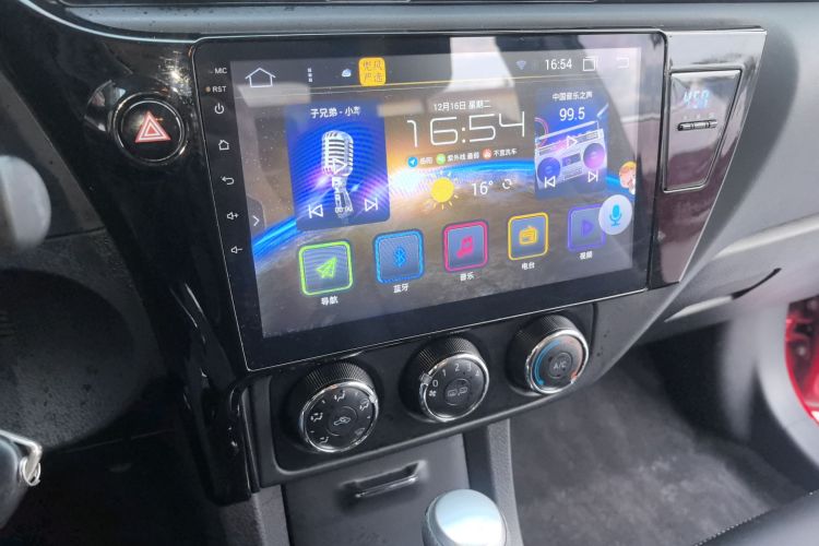 丰田 卡罗拉 2017款 改款 1.2T S-CVT GL中控内饰16