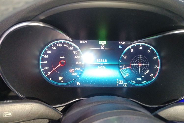 奔驰C级 2020款 改款 C 260 L 运动版中控内饰14