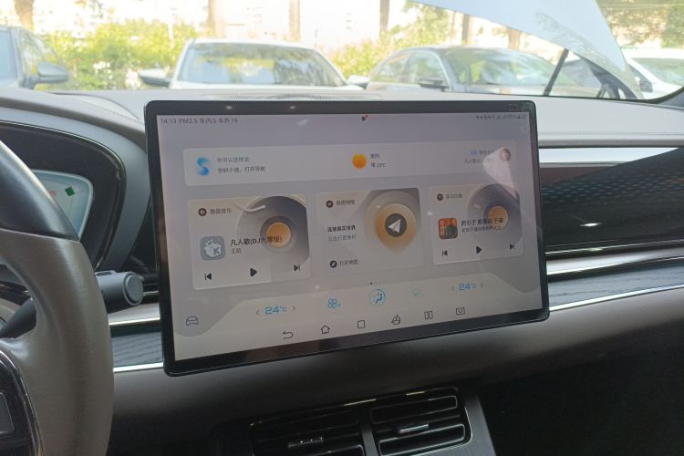 比亚迪 汉 2020款 EV 四驱高性能版旗舰型中控内饰16