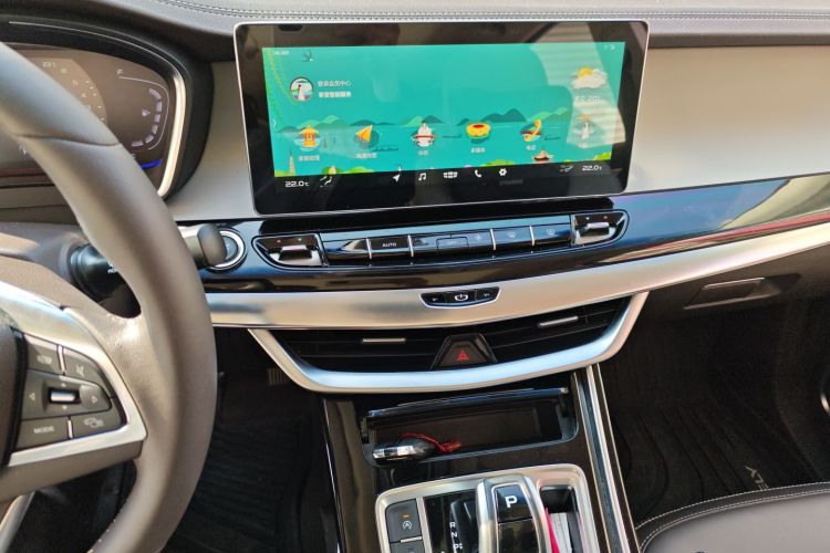 吉利汽车 嘉际 2019款 1.5TD MHEV DCT尊享型中控内饰16