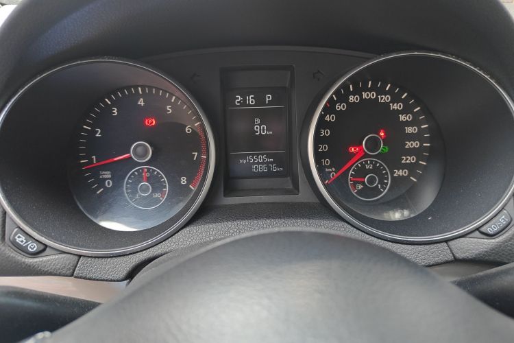 大众 高尔夫 2012款 1.6 自动时尚型中控内饰14