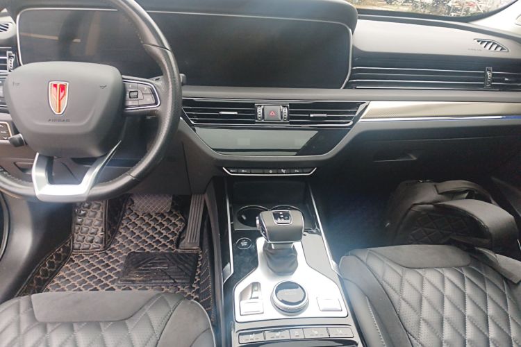 红旗HS5 2019款 2.0T 智联旗享四驱版中控内饰16