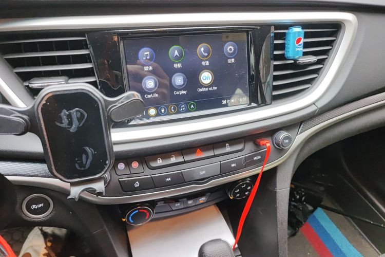 别克 英朗 2021款 改款 1.3T 自动轻混动精英型中控内饰16