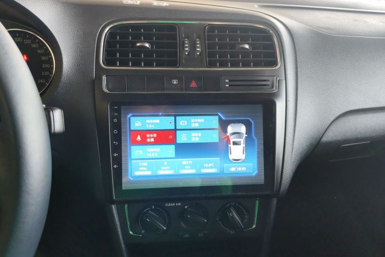 大众 Polo 2016款 1.6L 自动舒适型中控内饰16