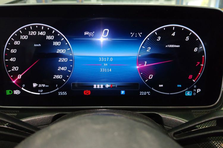 奔驰C级 2023款 改款 C 260 L 运动版中控内饰14