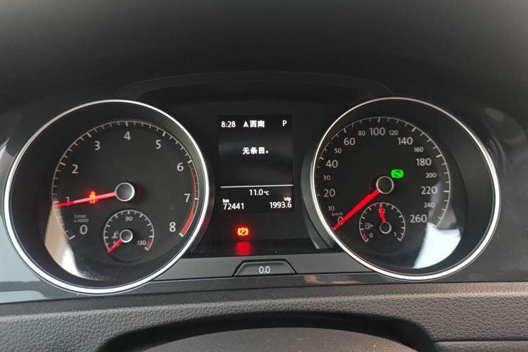 大众 高尔夫 2020款 280TSI DSG舒适型中控内饰14